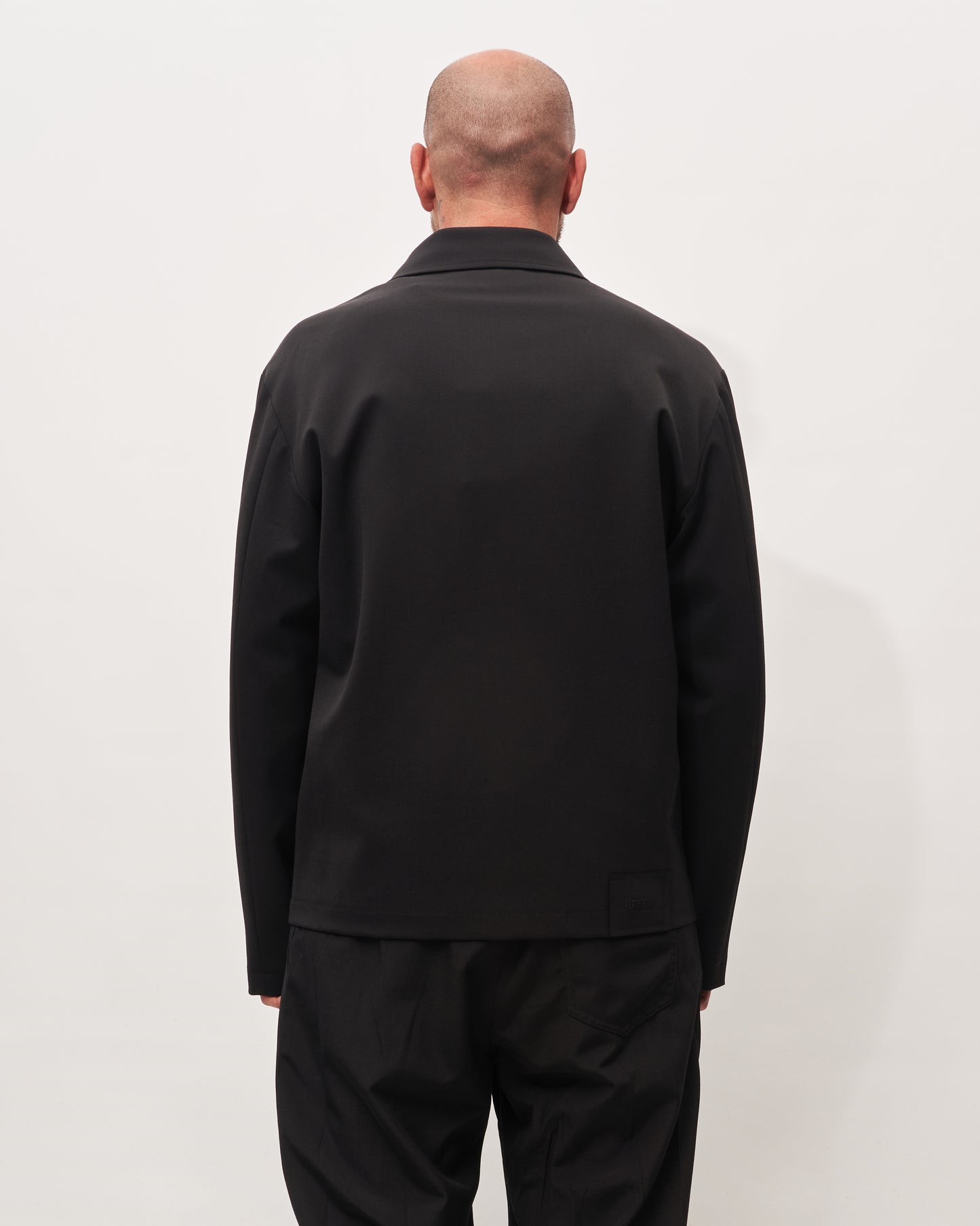 Grifoni giacca nera con zip