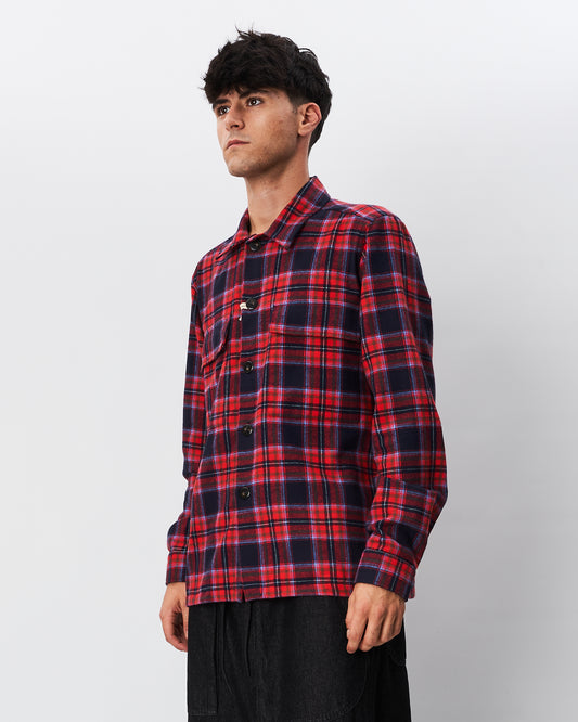 Guy Rover camicia rossa a quadri