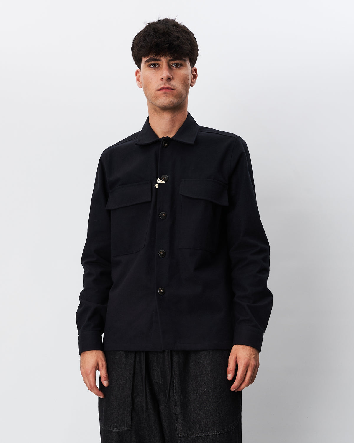 Guy Rover giacca camicia nera