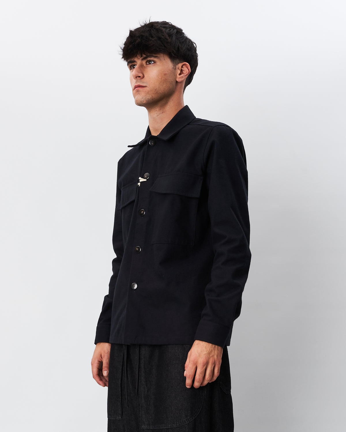 Guy Rover giacca camicia nera
