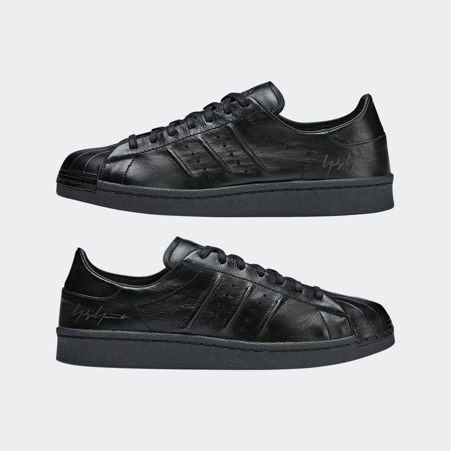 Adidas Y3 Superstar total black Design by Yamamoto