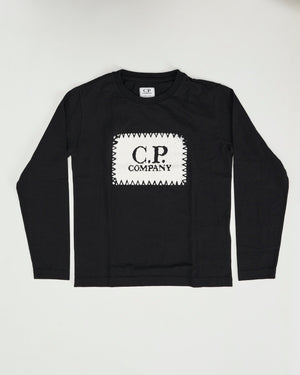 CP Company t-shirt nera maniche lunghe | Al Monello - Barbieri
