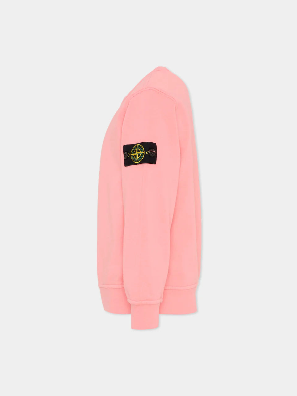 Stone Island Felpa girocollo rosa corallo