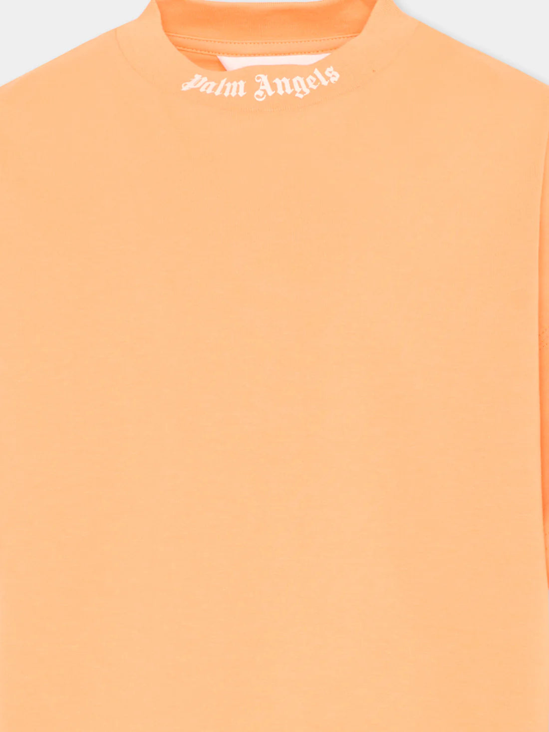 Palm Angels t-shirt arancione overlogo