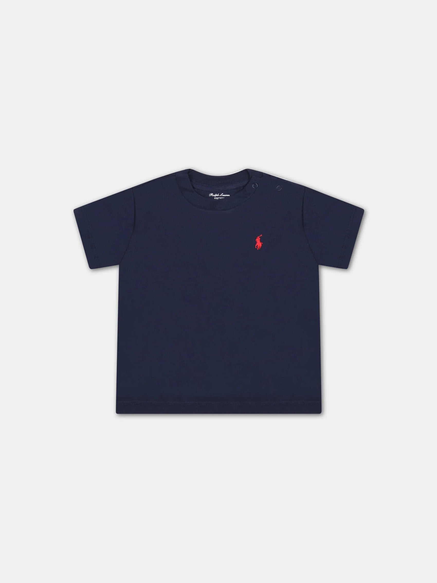 Polo Ralph Lauren T-shirt girocollo blu