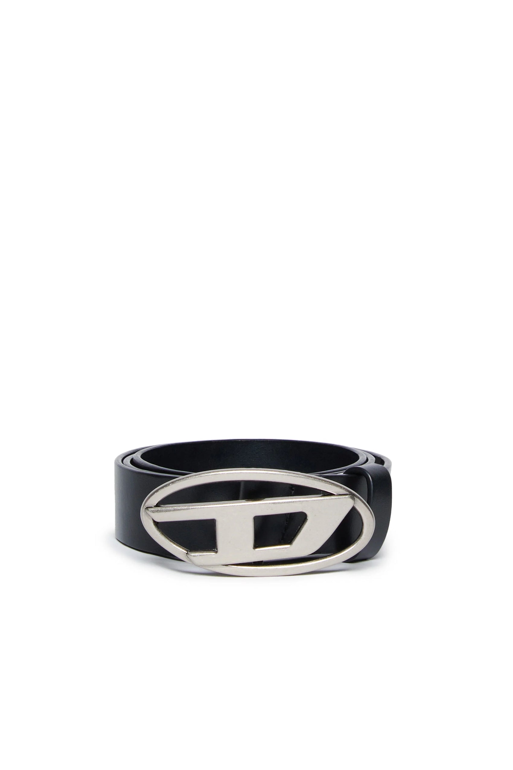 DIESEL Cintura in pelle con logo