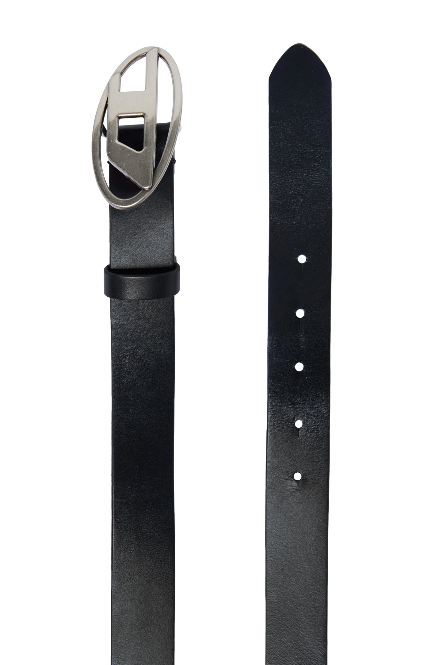 DIESEL Cintura in pelle con logo
