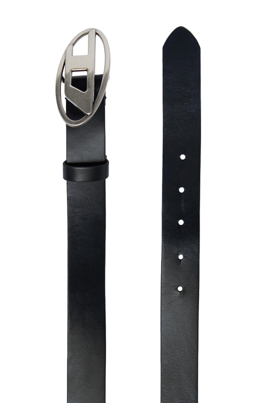 DIESEL Cintura in pelle con logo