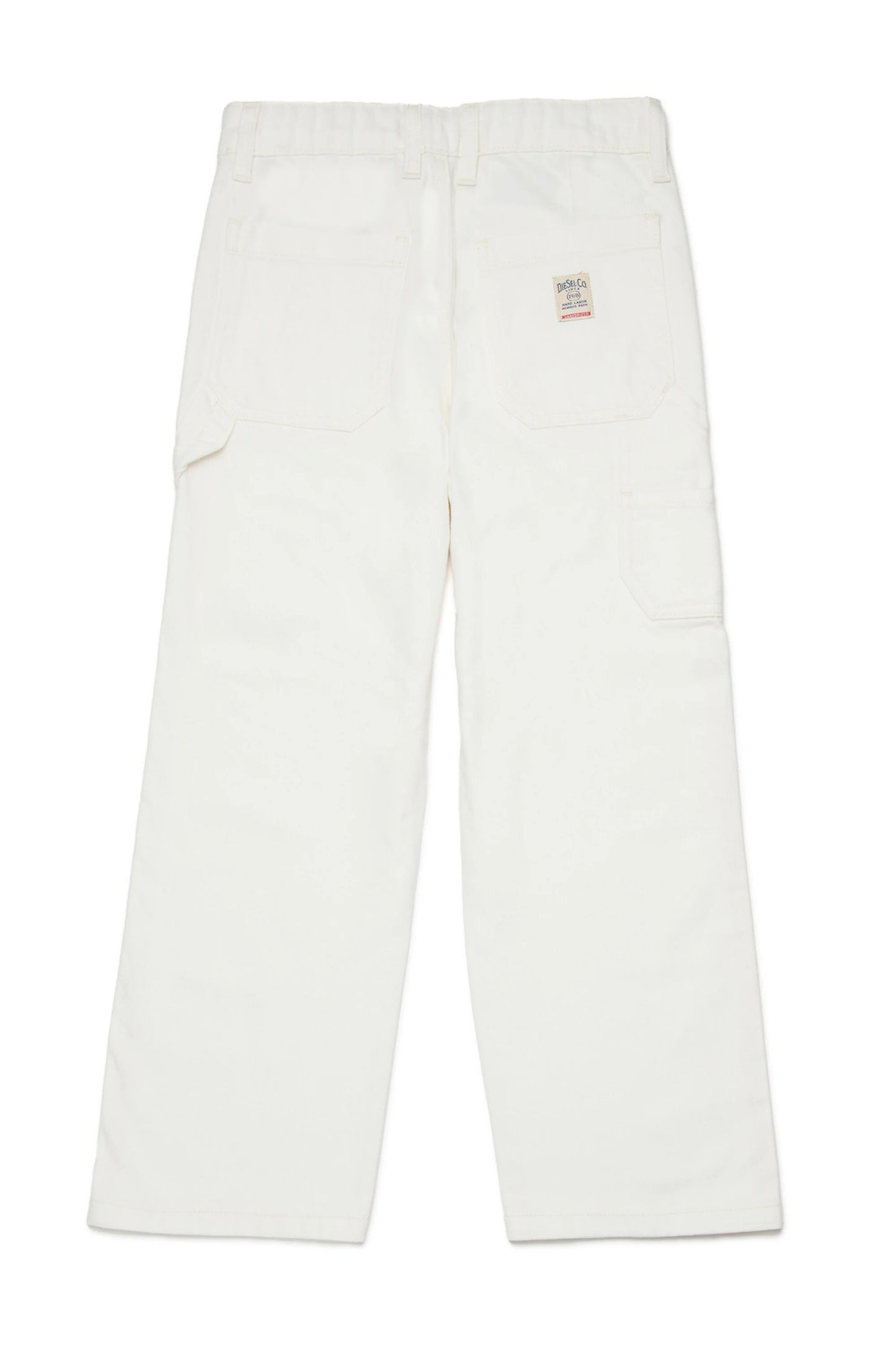 Diesel Jeans relaxed fit bianco - D-Bart