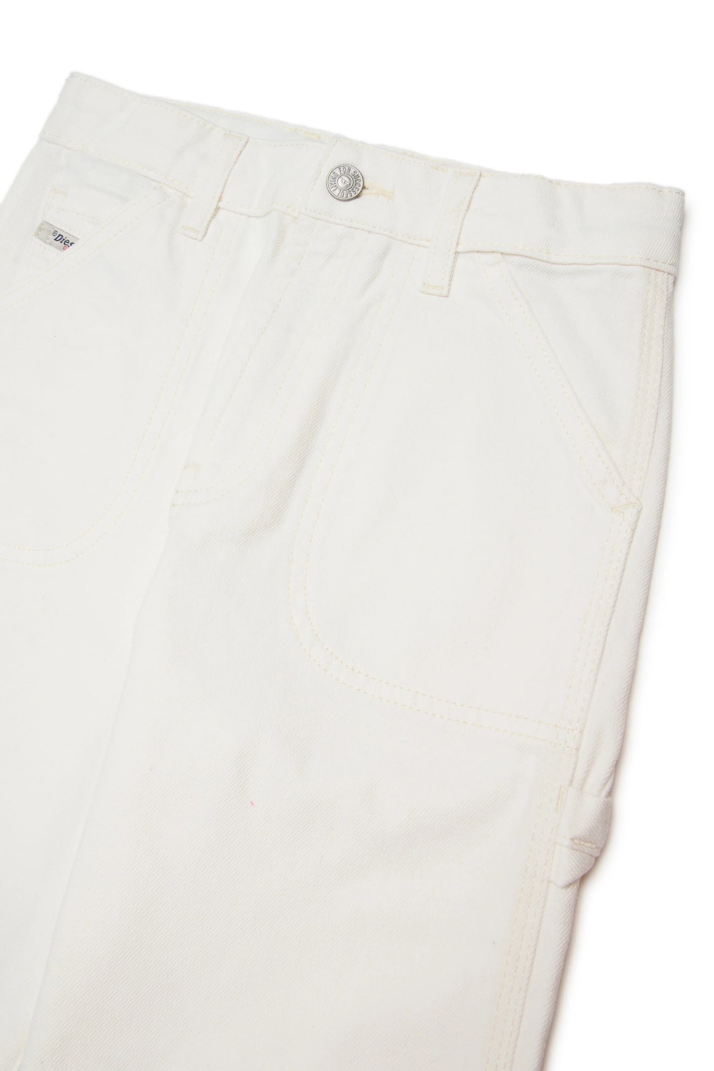 Diesel Jeans relaxed fit bianco - D-Bart