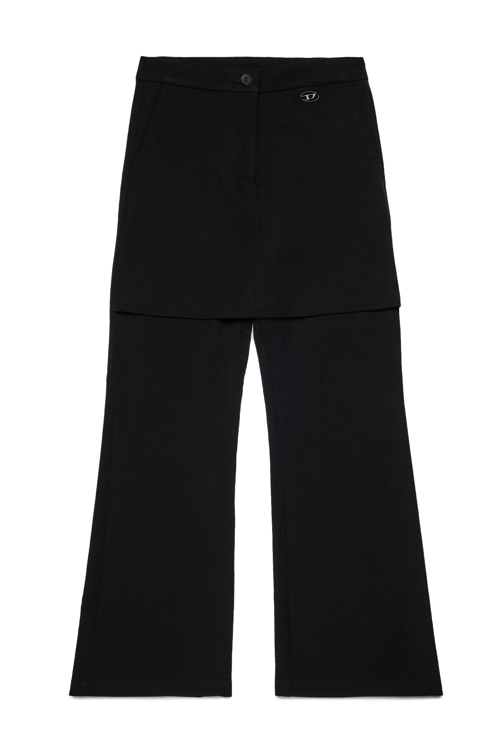 DIESEL Pantaloni formali con pannello frontale