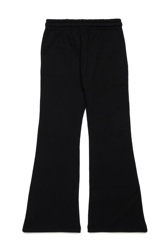 Pantaloni bootcut con logo Oval D