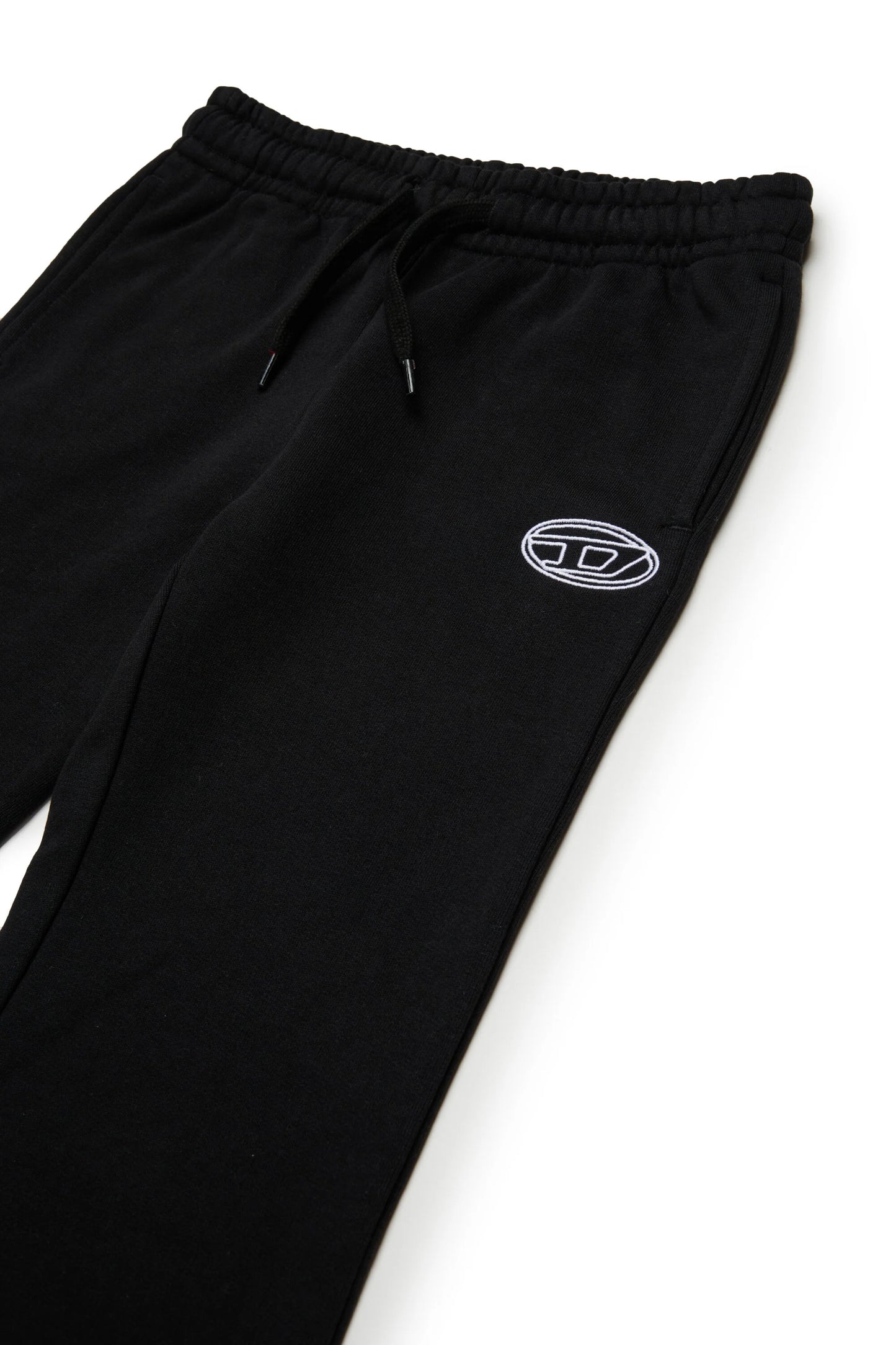Pantaloni bootcut con logo Oval D