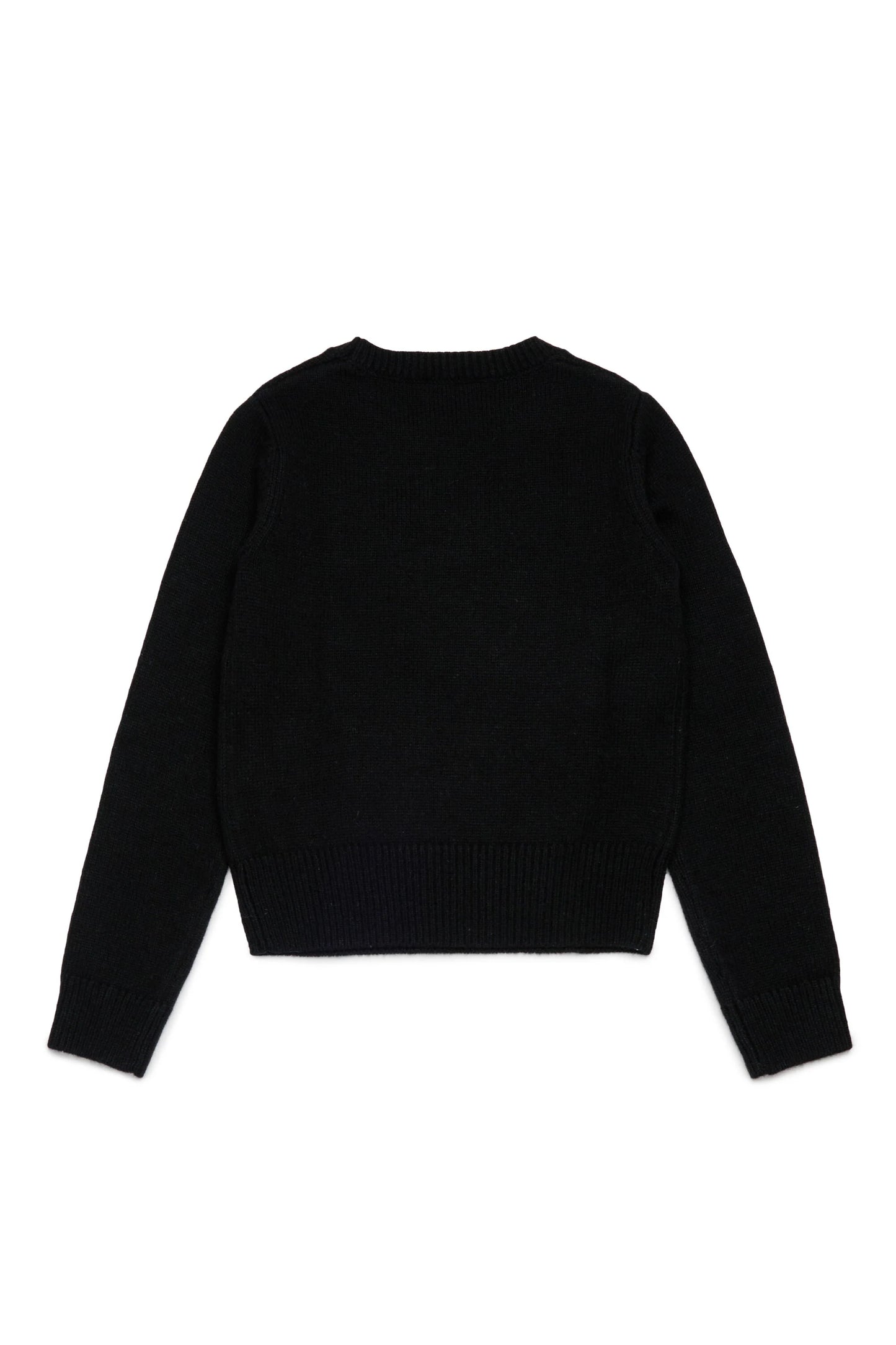 Diesel Pullover misto cashmere nero
