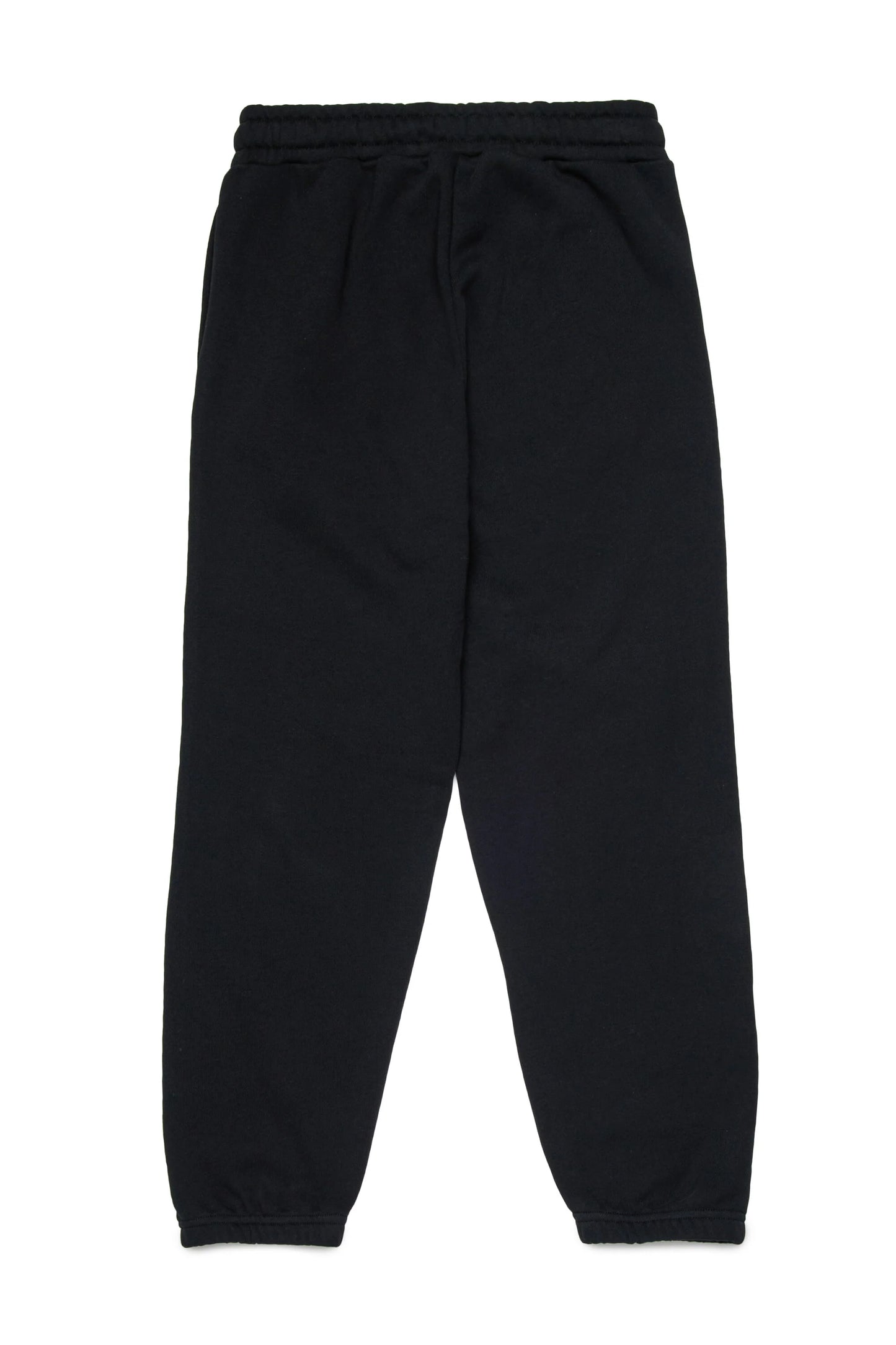 DIESEL Pantaloni jogger con logo Oval D bicolor
