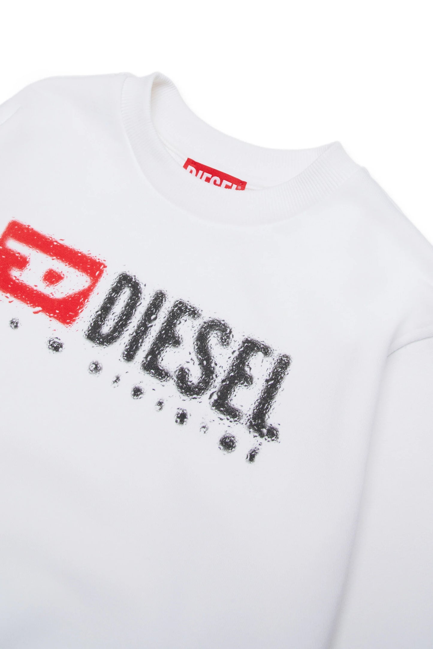 DIESEL Felpa girocollo con logo Diesel Denim Division