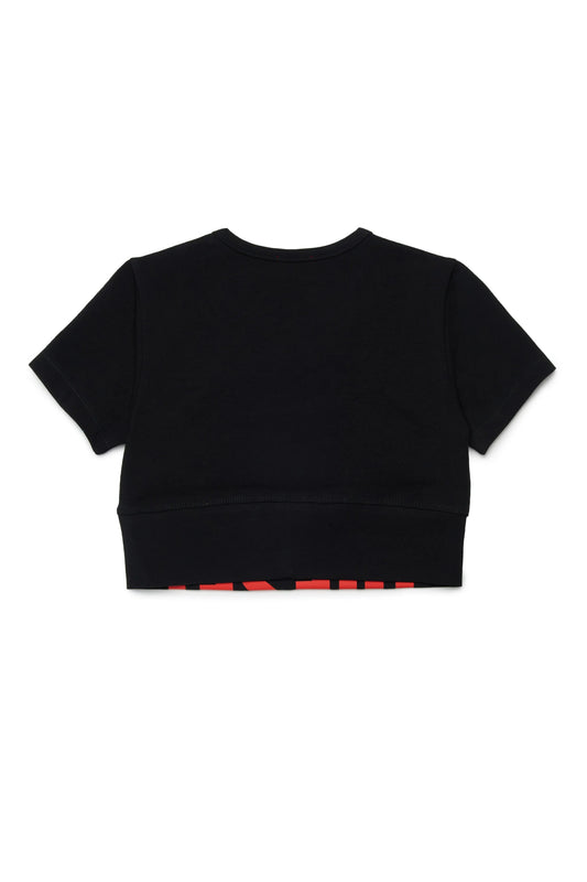 Diesel T-shirt girocollo cropped