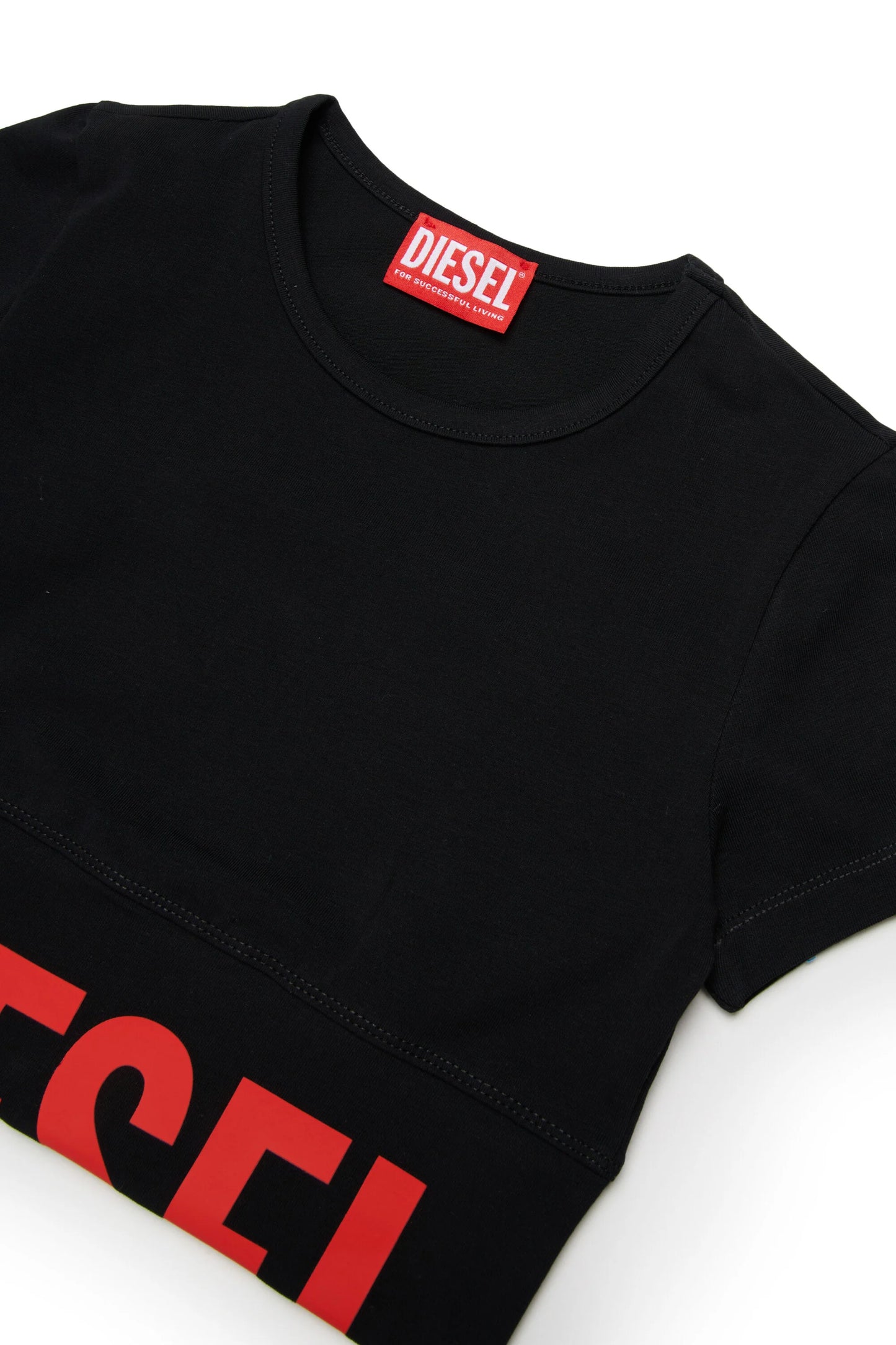 Diesel T-shirt girocollo cropped