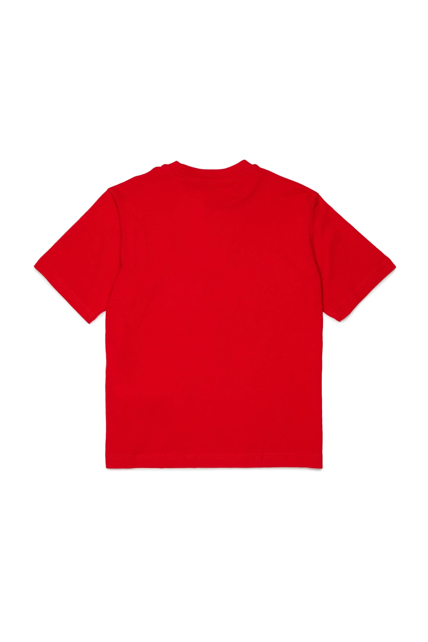 Diesel T-shirt rossa logo bianco