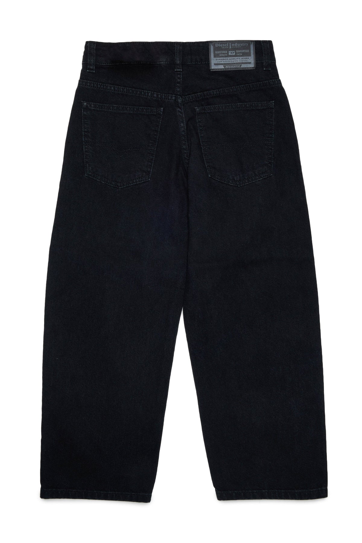 Diesel Jeans D-Devon relaxed in denim nero