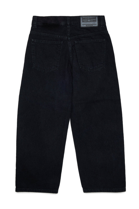 Diesel Jeans D-Devon relaxed in denim nero