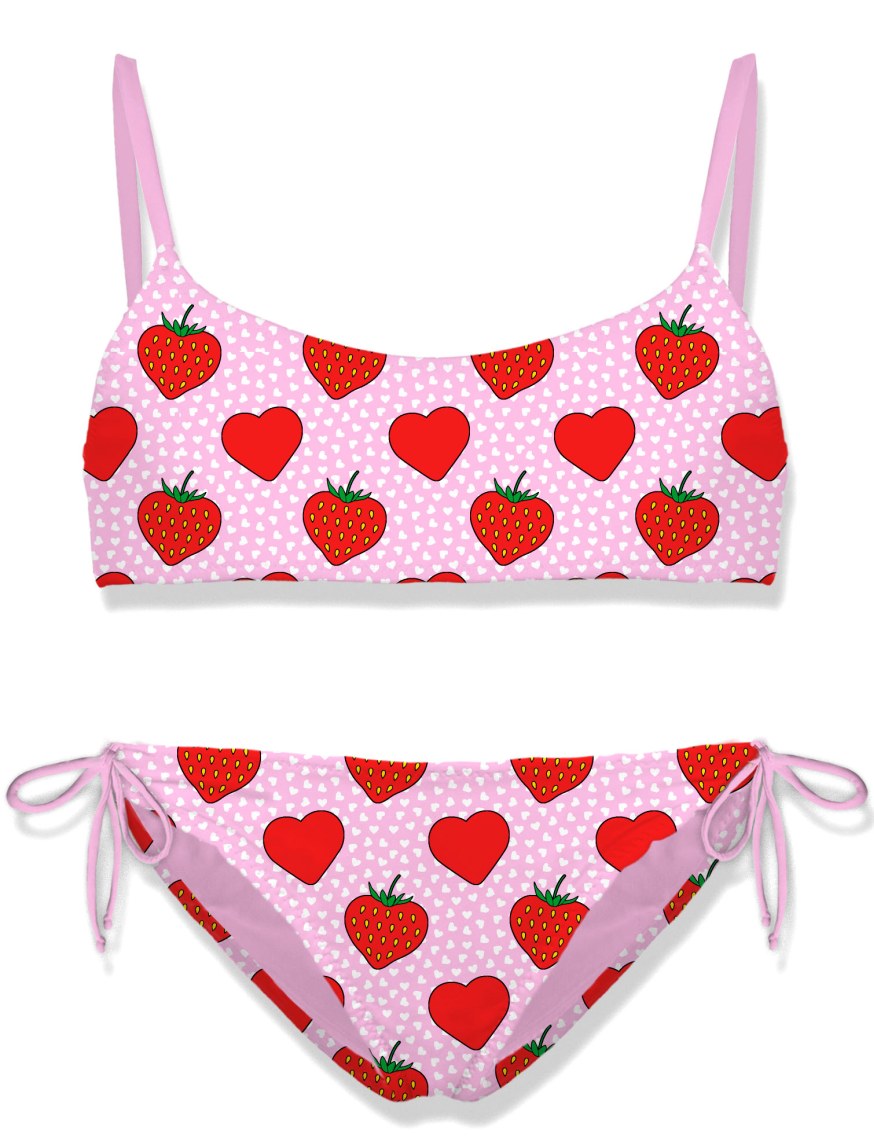 MC2 Saint Barth strawberry bikini