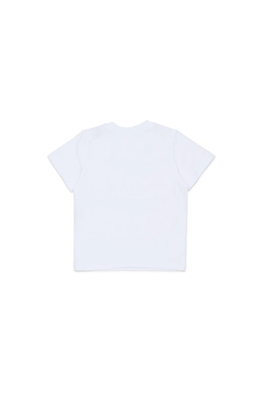 Diesel T-shirt neonato bianca