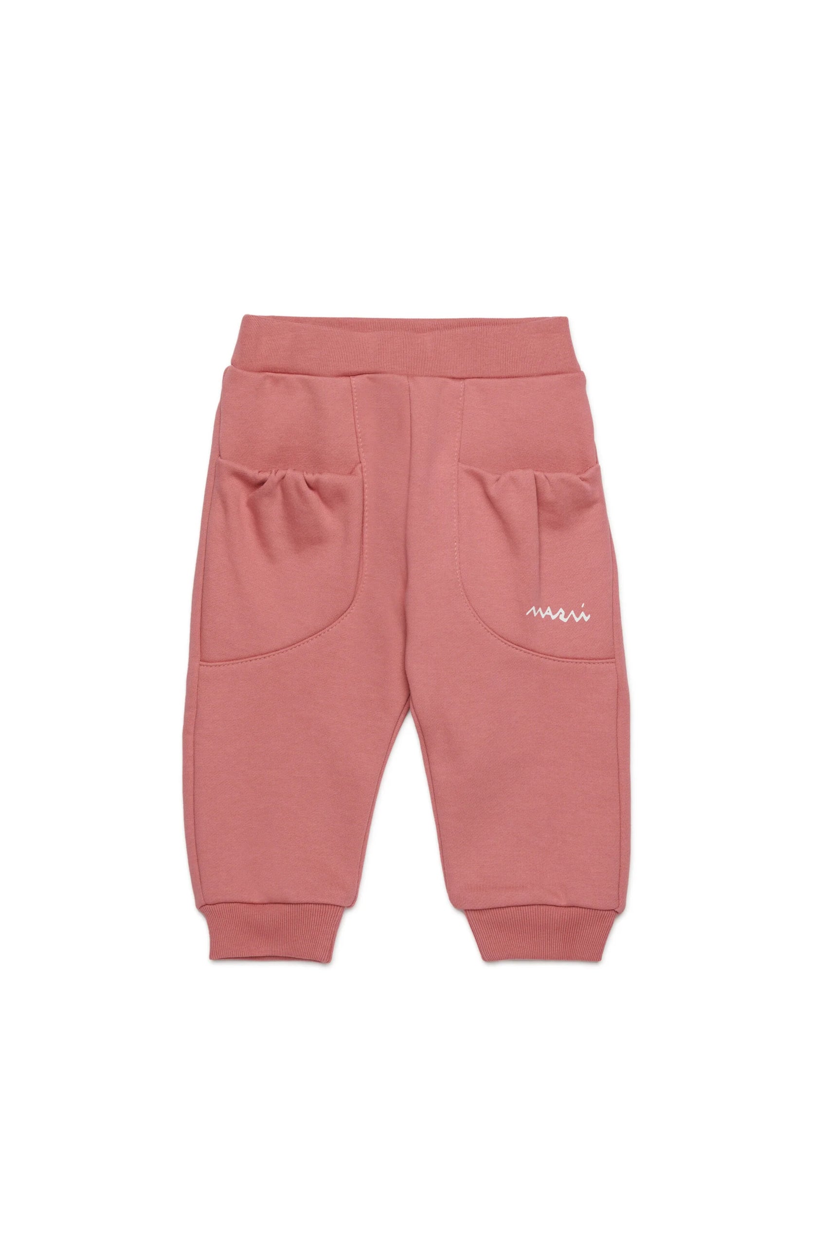 Marni Pantaloni jogger in felpa con tasche arricciate
