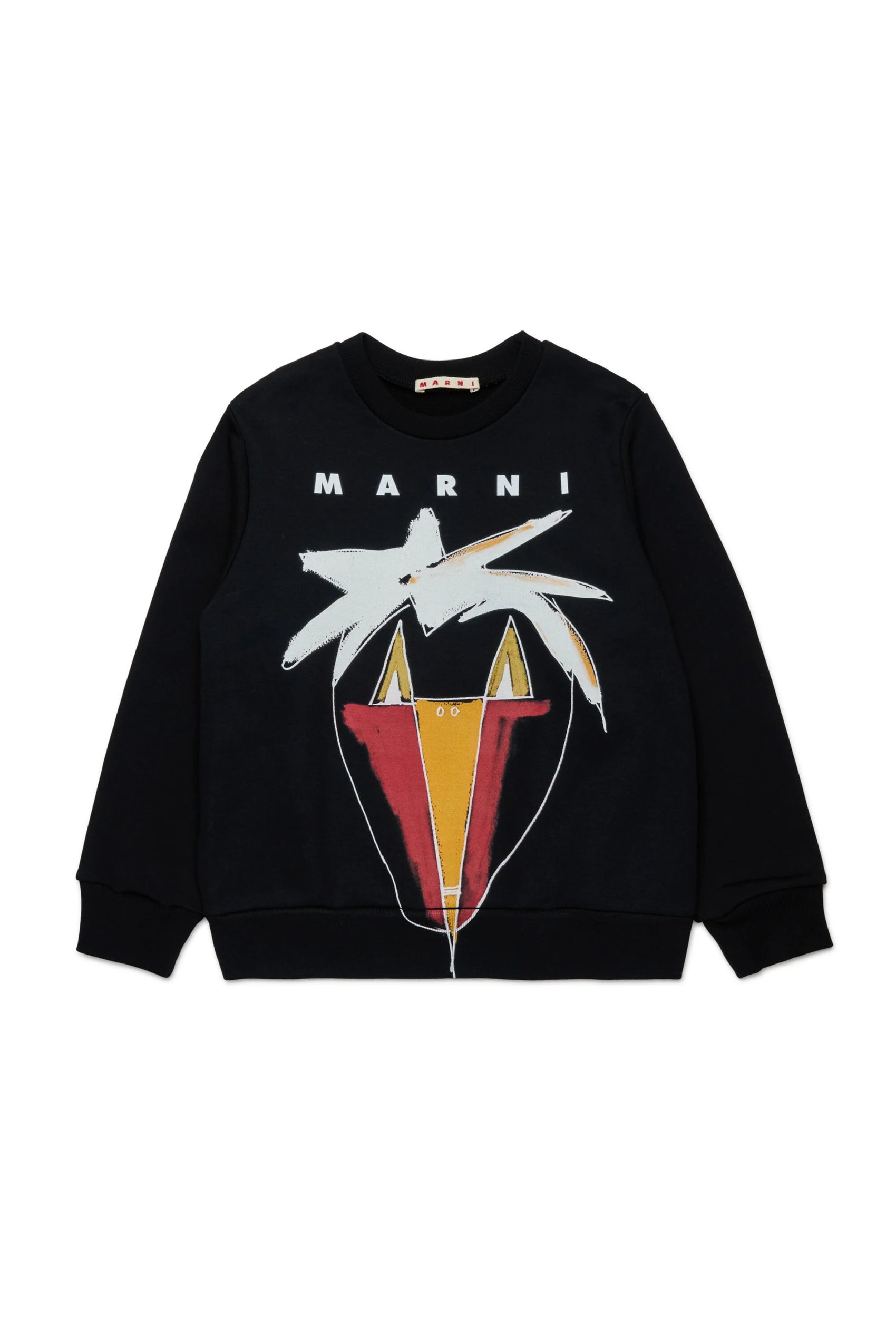 Marni Felpa girocollo con grafica Jungle