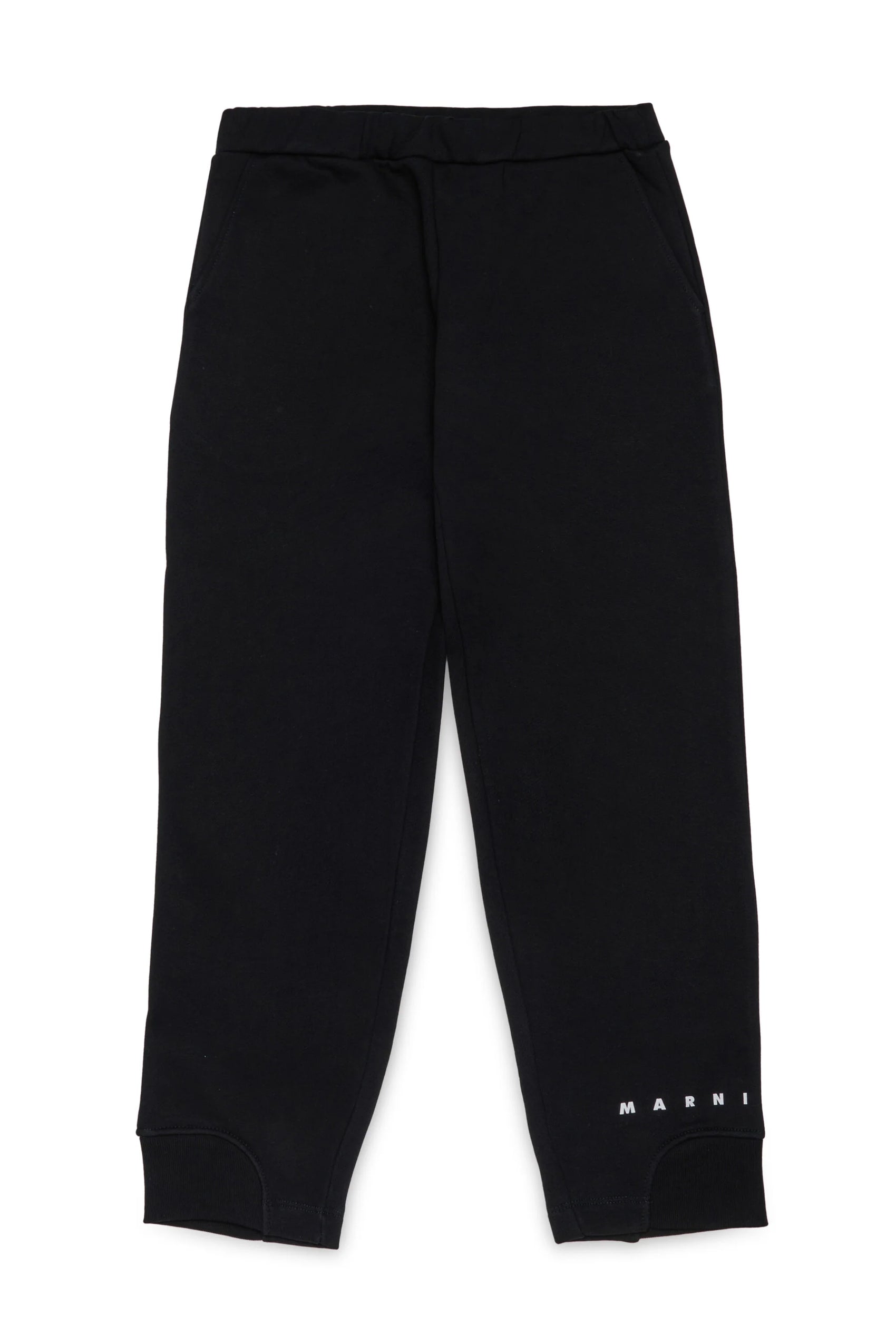Marni Pantaloni jogger in felpa con elastico alla caviglia