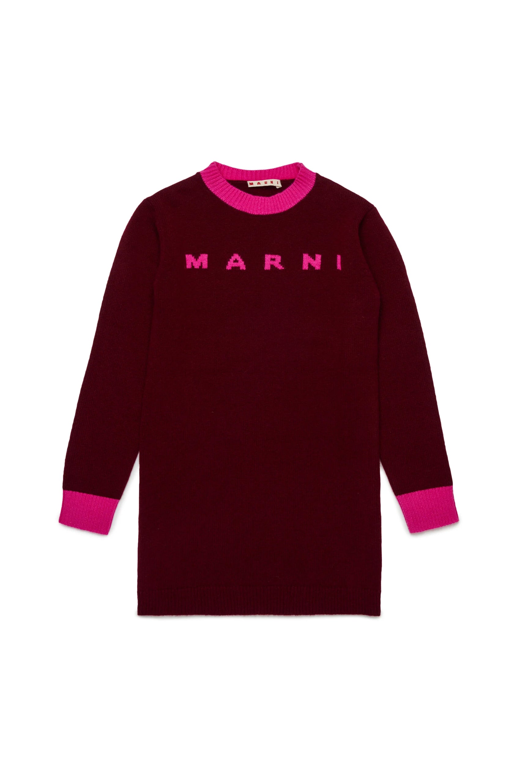 Marni Abito mini in maglia misto cachemire