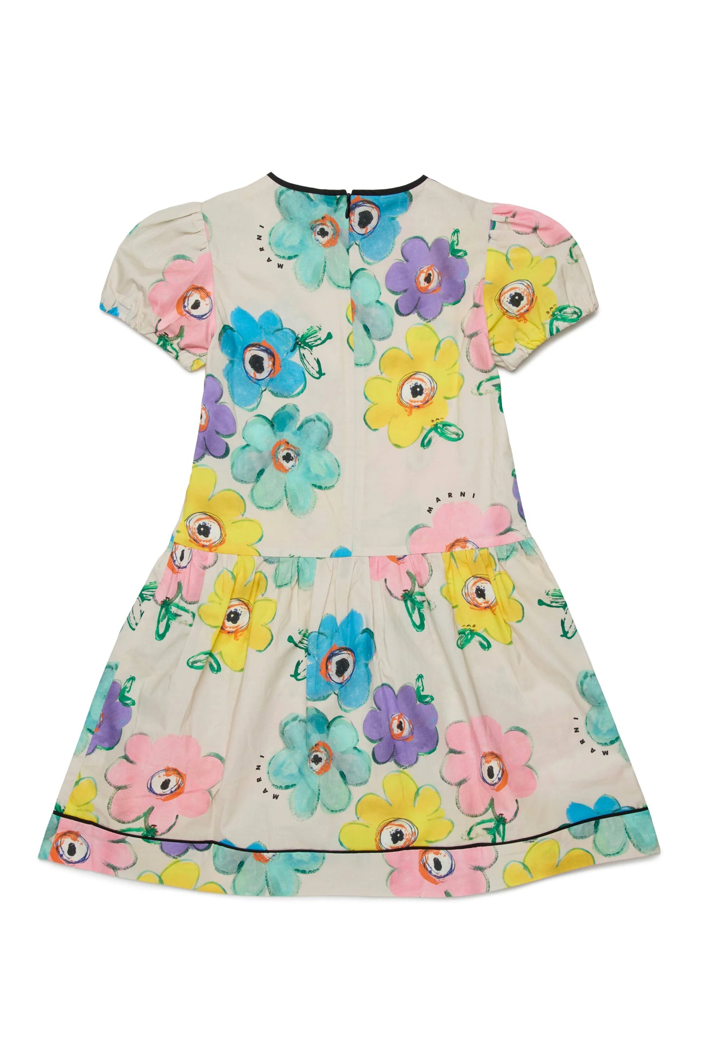 MARNI Abito con stampa floreale colorata