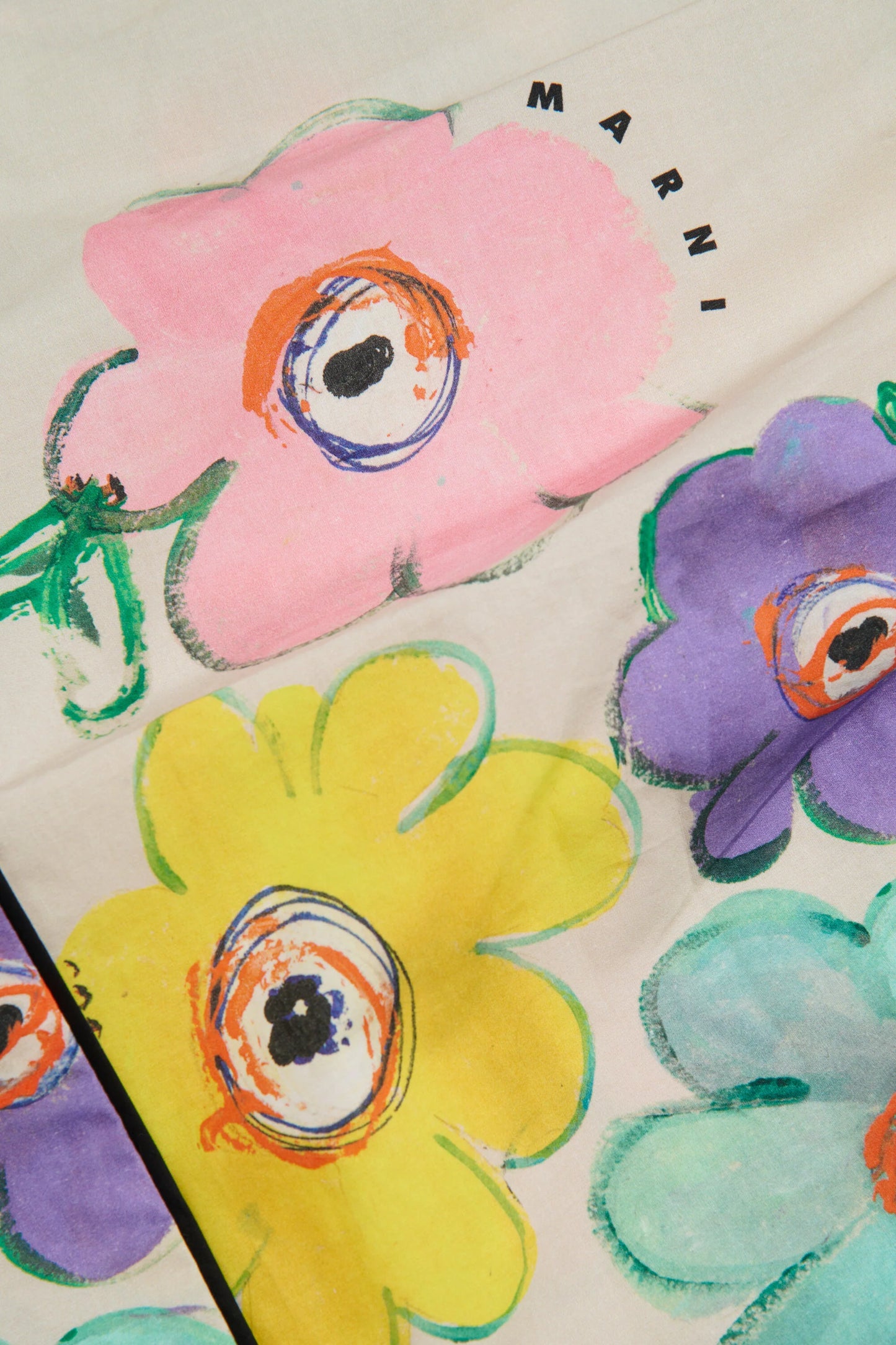 MARNI Abito con stampa floreale colorata