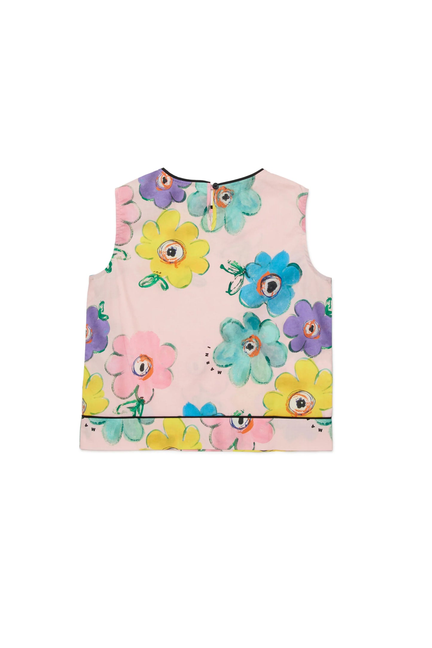 MARNI Camicia smanicata stampa floreale