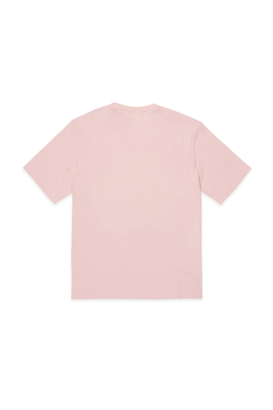 MARNI T-shirt con fiore applicato e logo