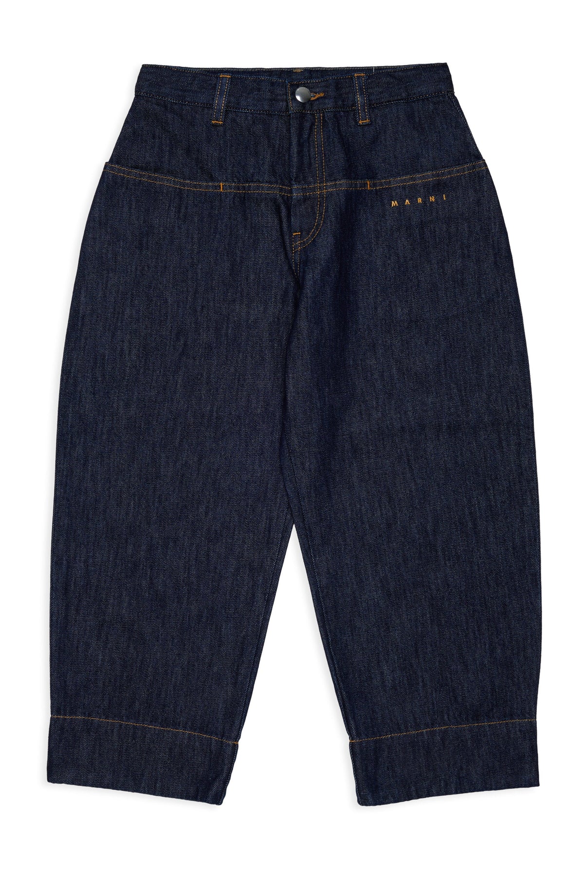 MARNI Jeans relaxed blu in denim scuro