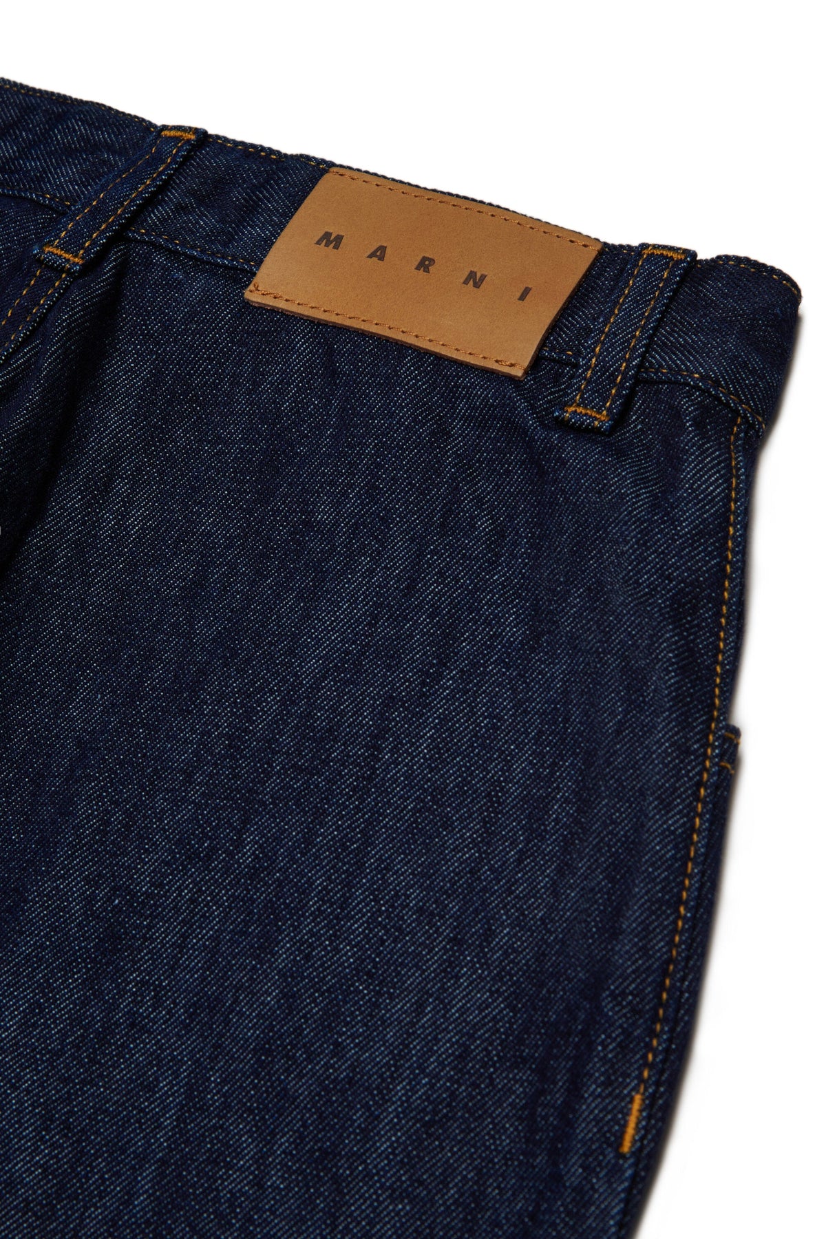 MARNI Jeans relaxed blu in denim scuro
