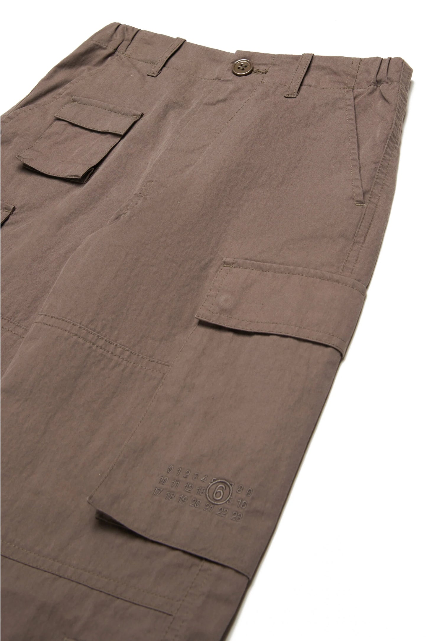 MM6 for Kids pantalone cargo tortora