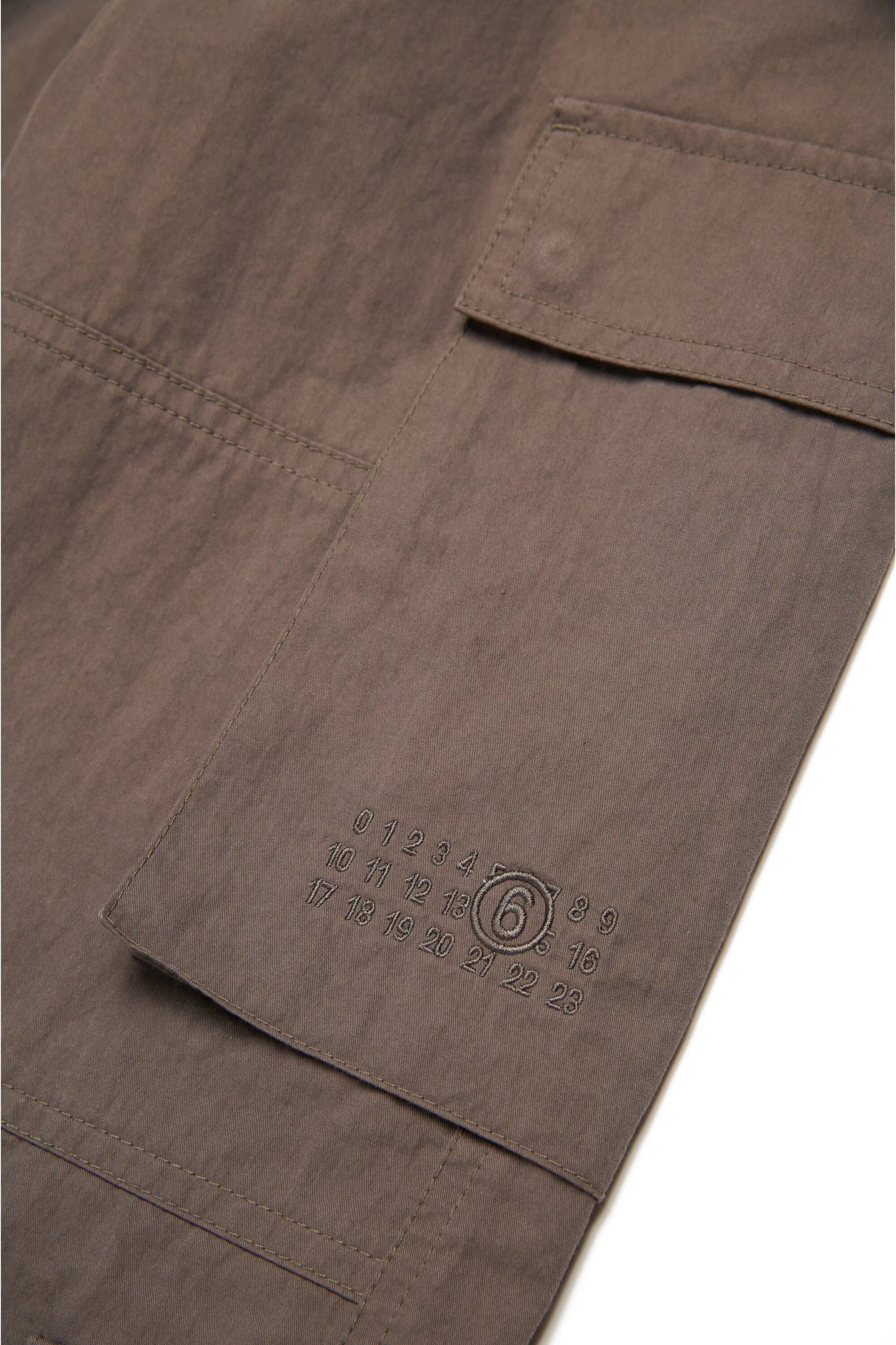 MM6 for Kids pantalone cargo tortora