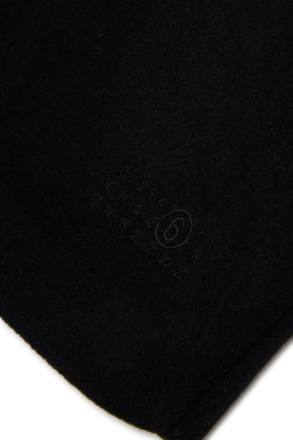 MM6 for Kids Cappotto nero egg shape