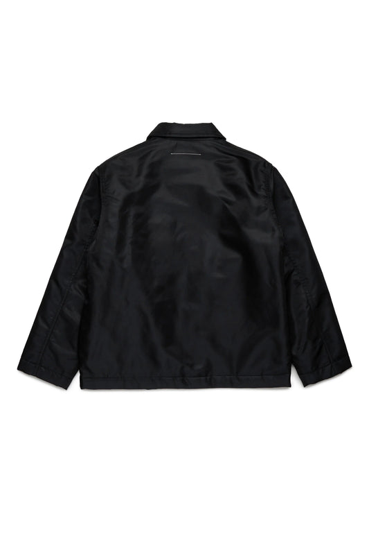 MM6 Margiela Giacca in twill con patch