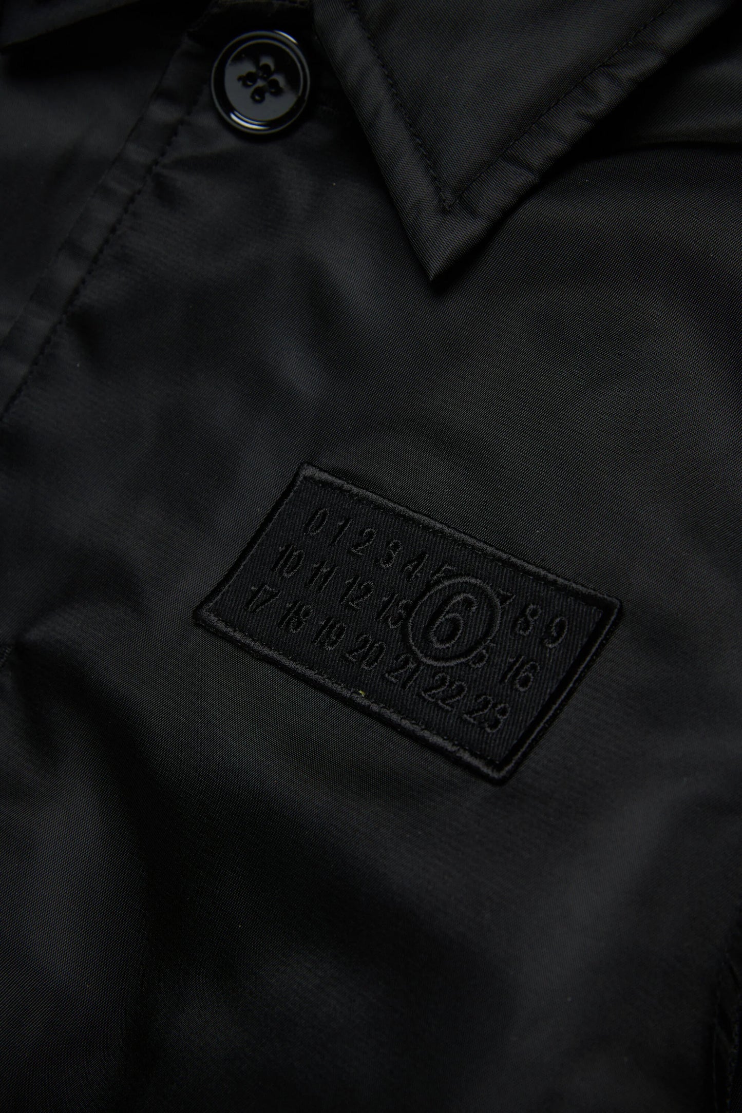 MM6 Margiela Giacca in twill con patch