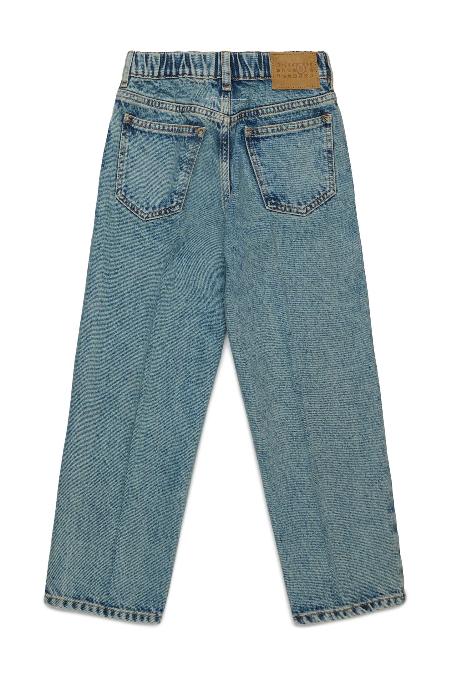 MM6 Margiela Jeans slim blu