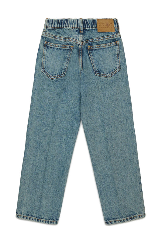 MM6 Margiela Jeans slim blu
