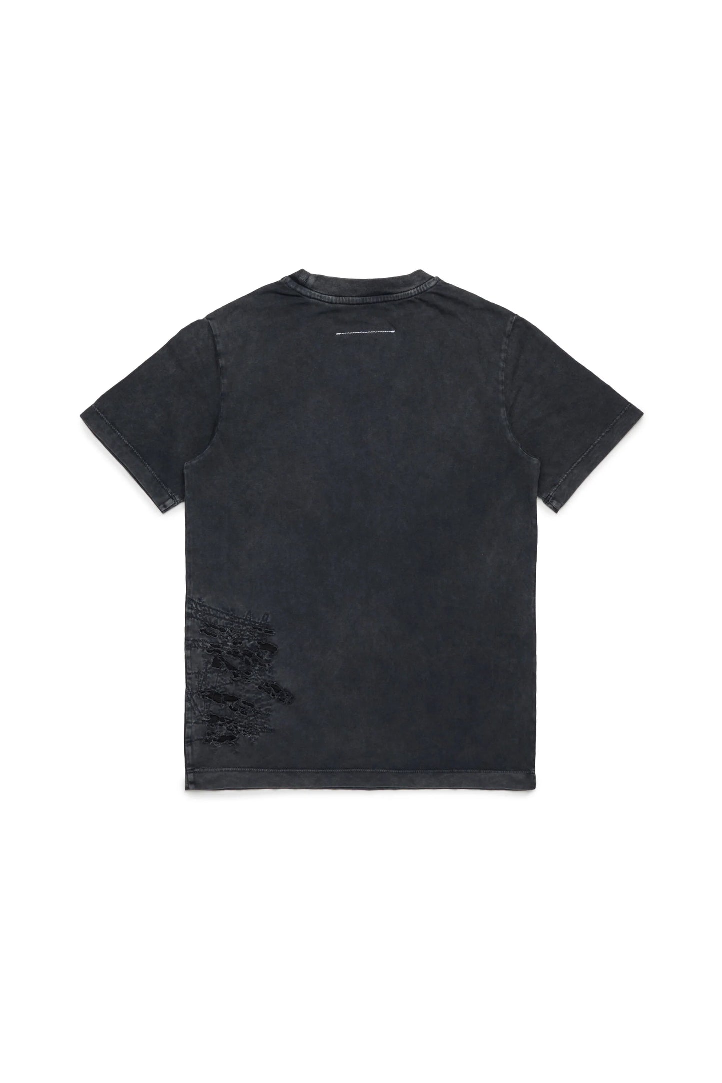 MM6 Margiela T-shirt in jersey con rotture