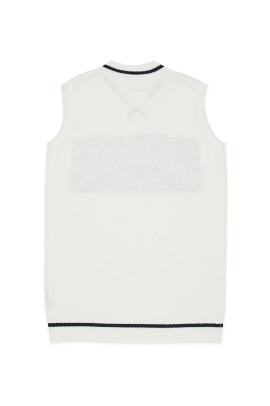 MM6 Mini abito senza maniche con scollo a V