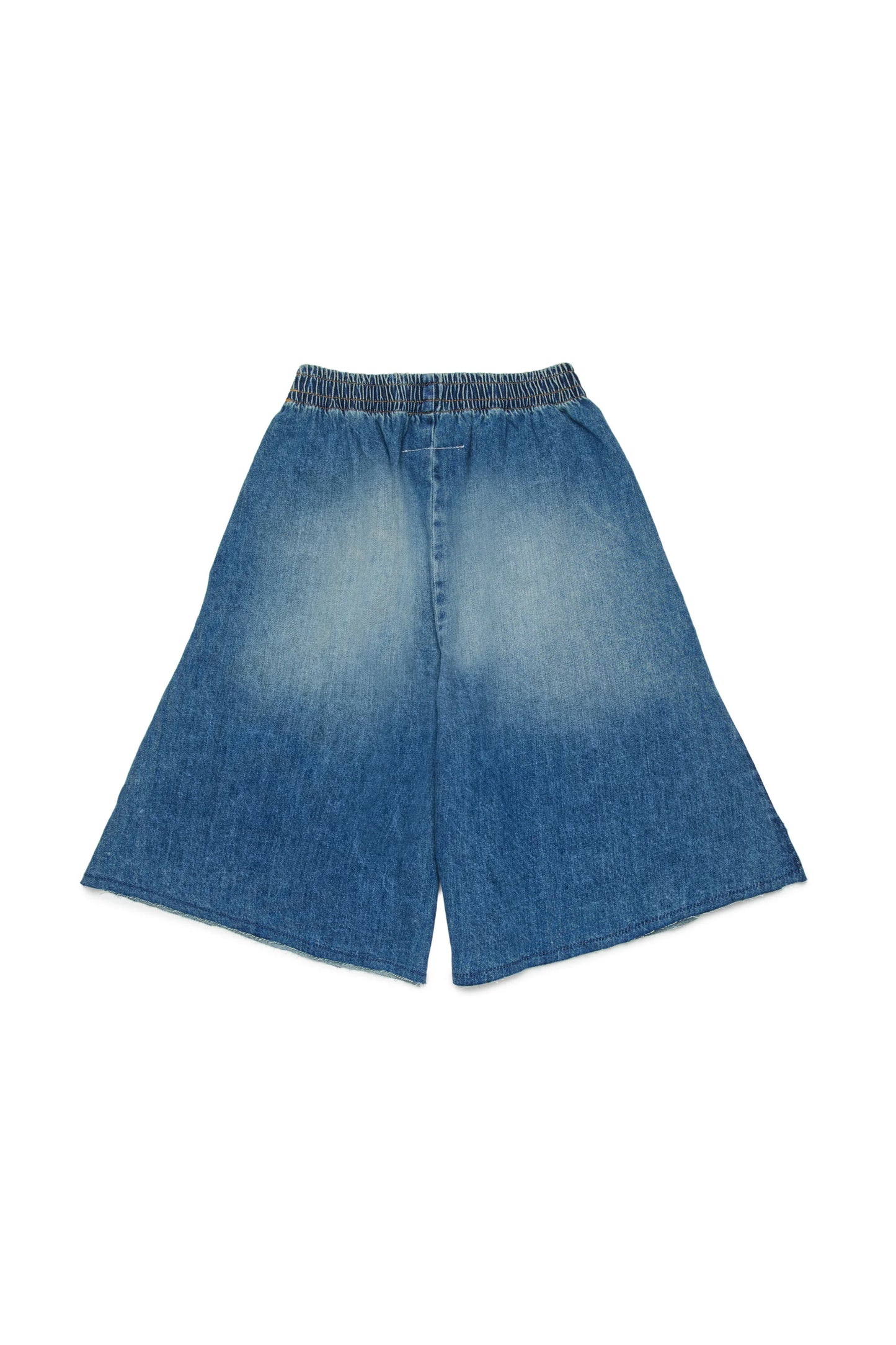 MM6 Bermuda in denim con logo sul fianco