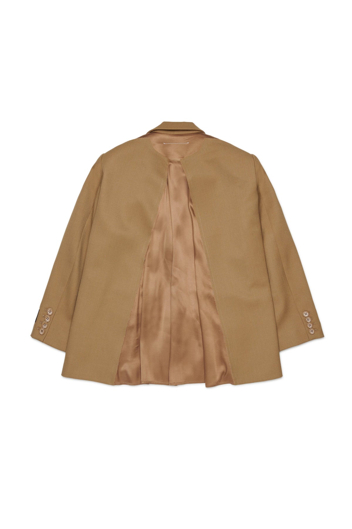 MM6 for Kids Blazer cammello con logo