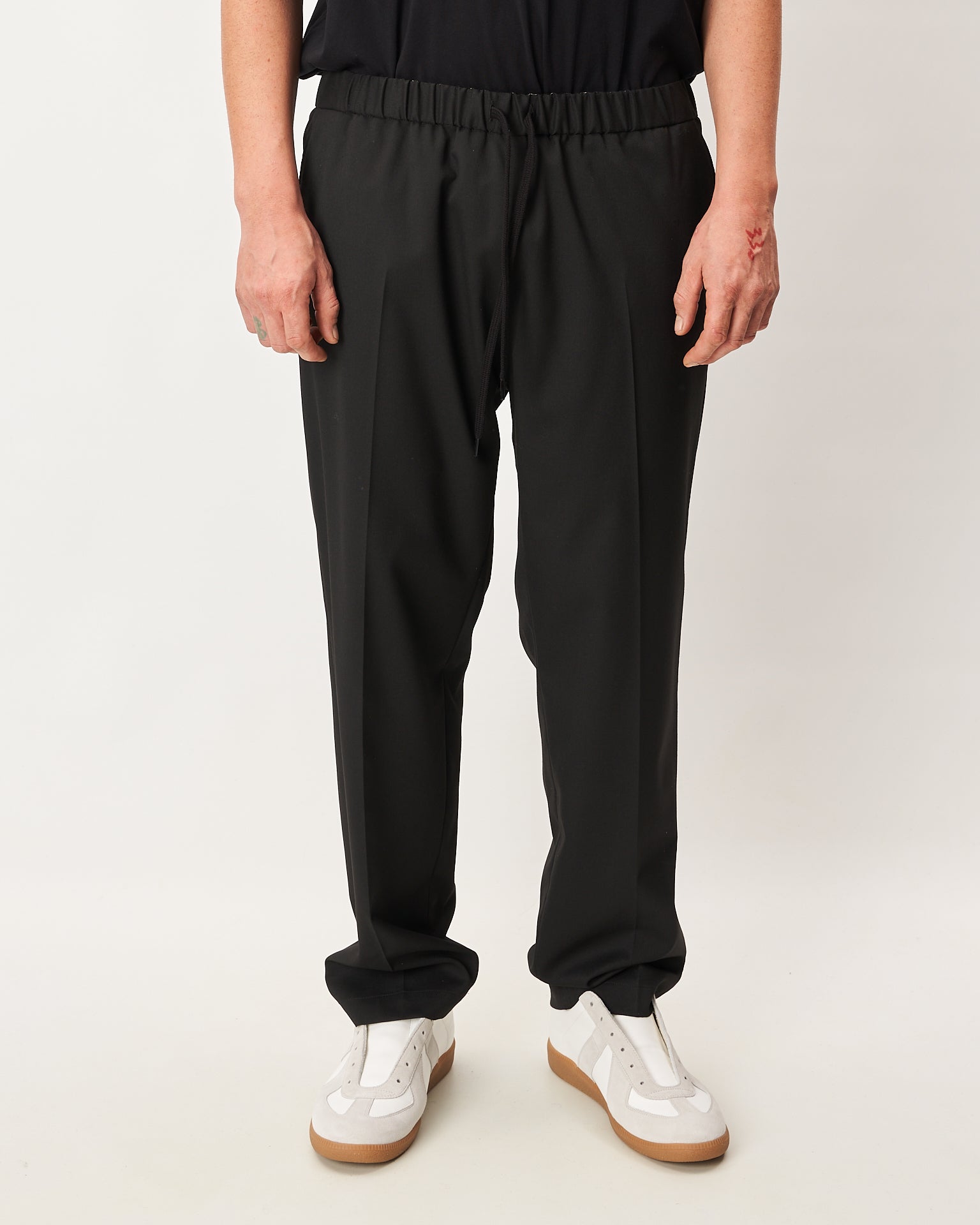 MM6 Margiela pantalone con elastico in vita