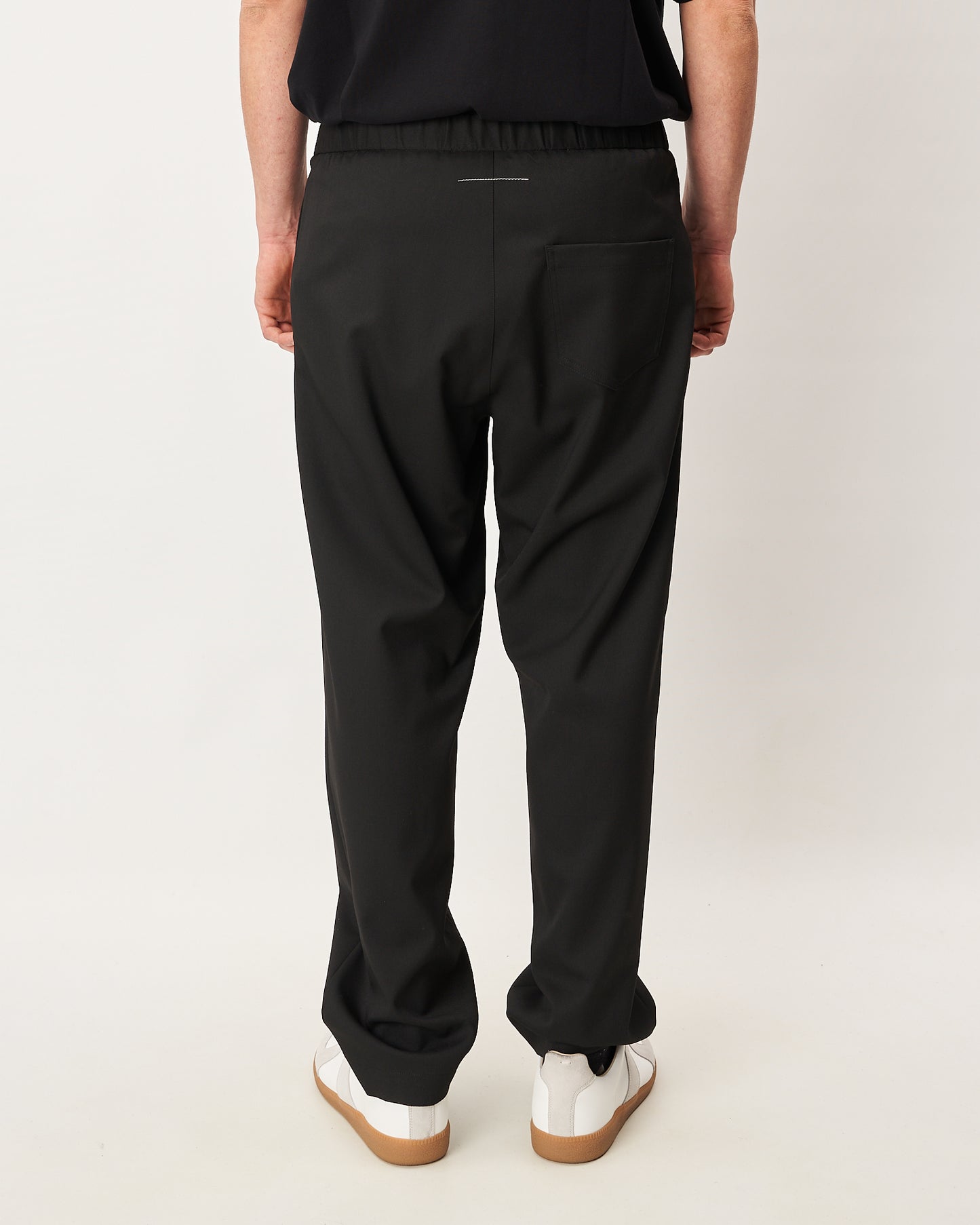 MM6 Margiela pantalone con elastico in vita